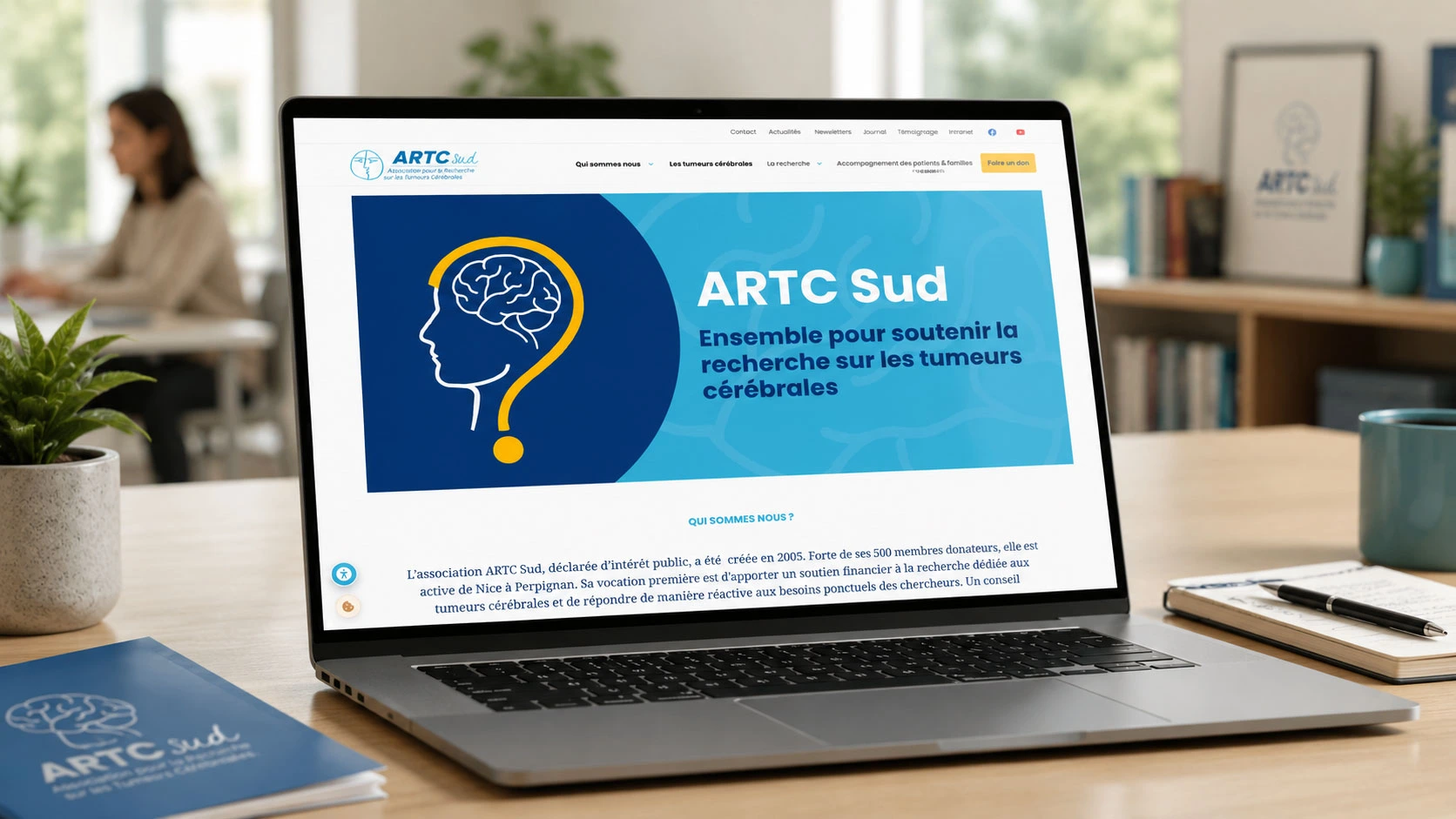 Site internet de ARTC Sud