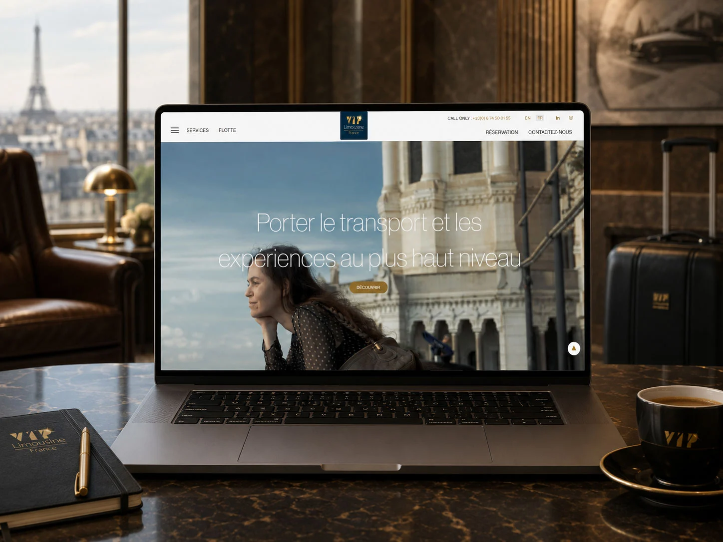 site internet VIP Limousine France