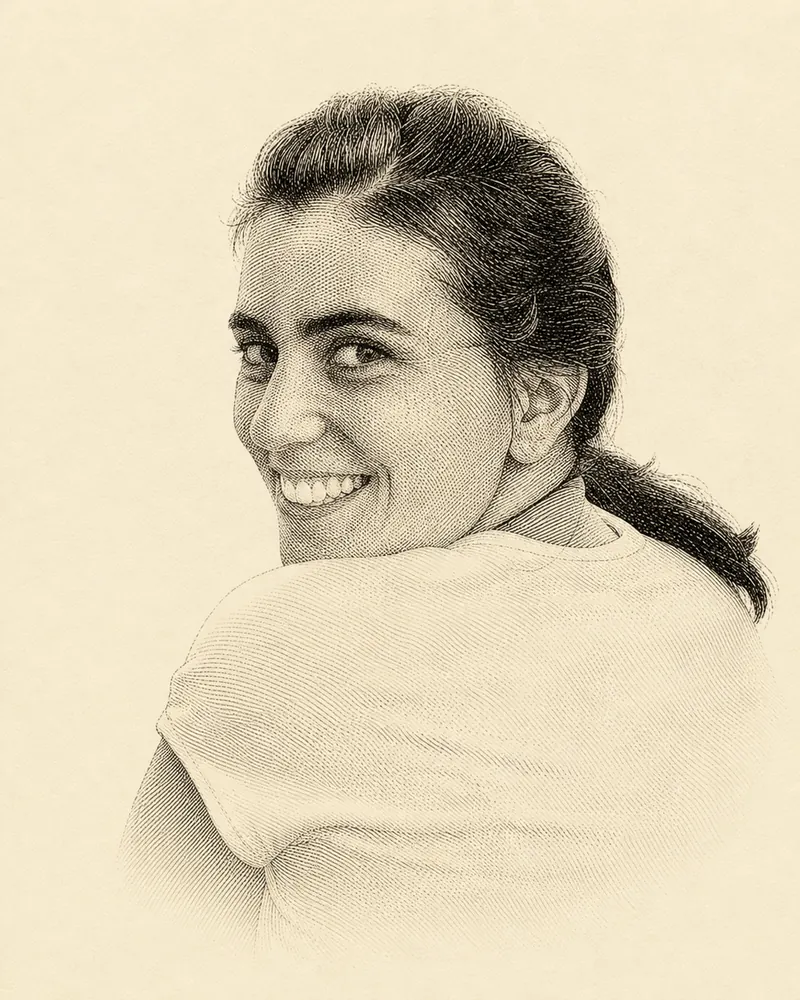 Portrait illustré de Chloé