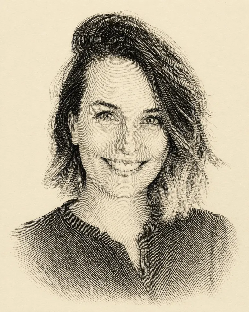 Portrait illustré d'Emmeline