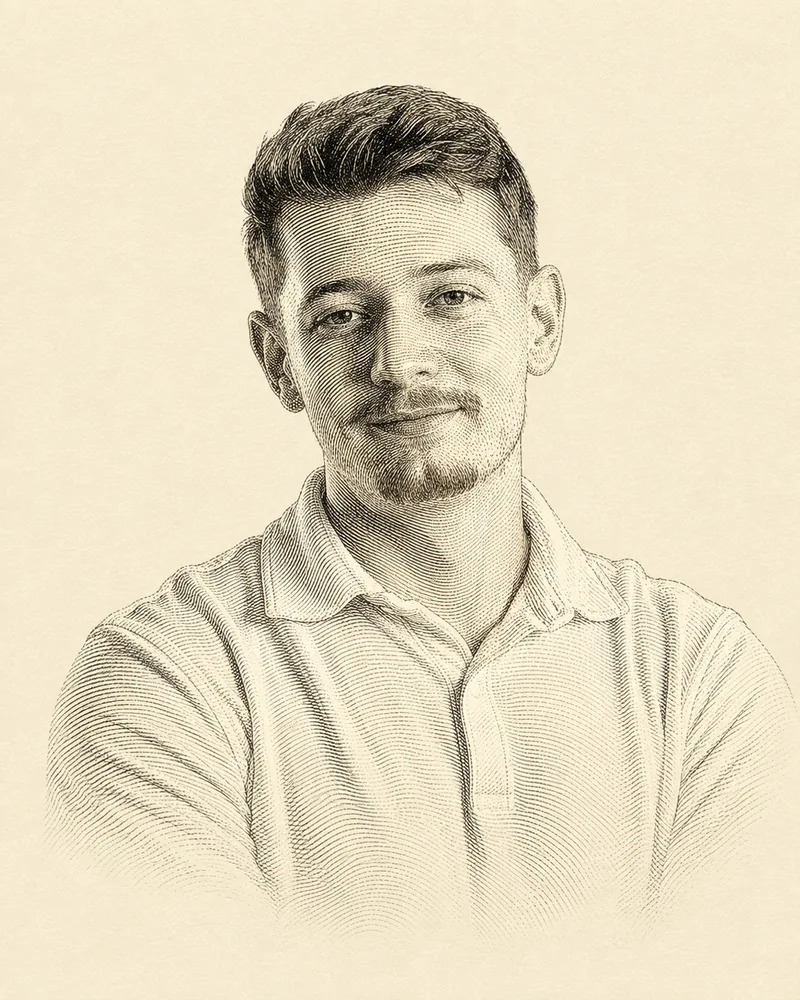 Portrait illustré de Quentin