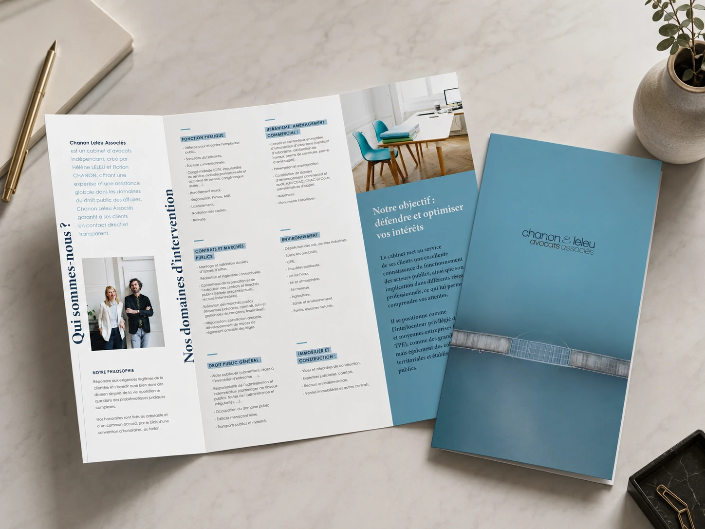 Papeterie et supports de communication