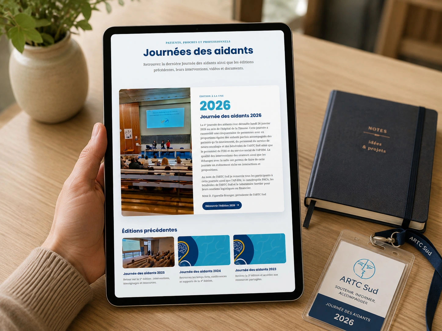 Création, évolution et maintenance du site internet