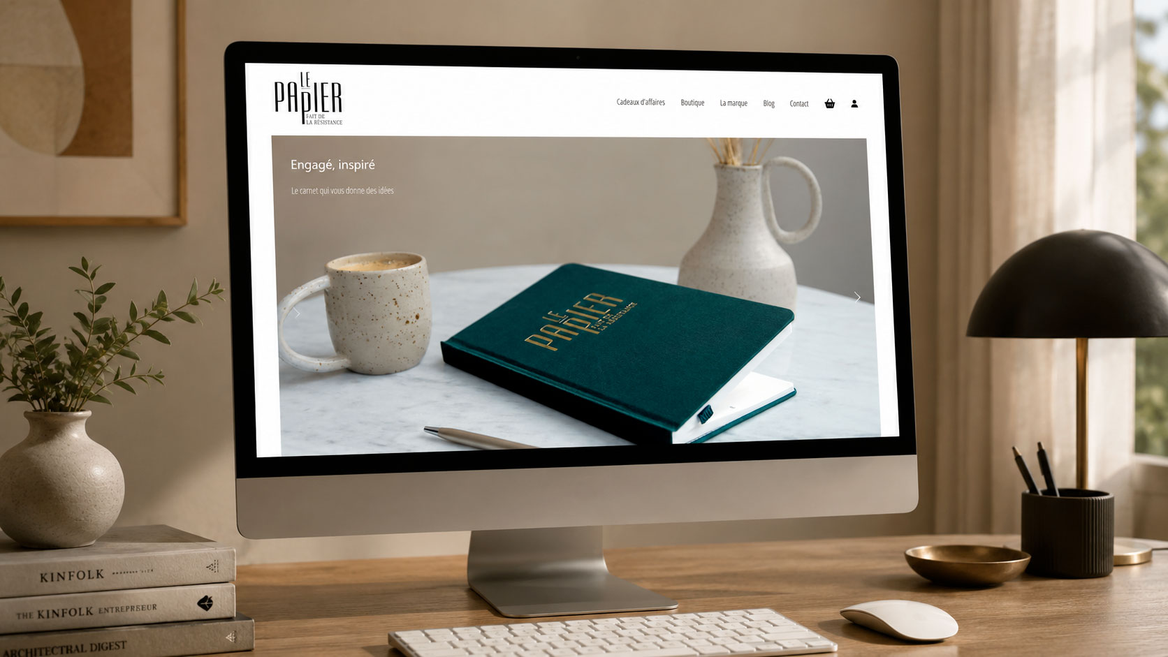 Intégration du site e-commerce